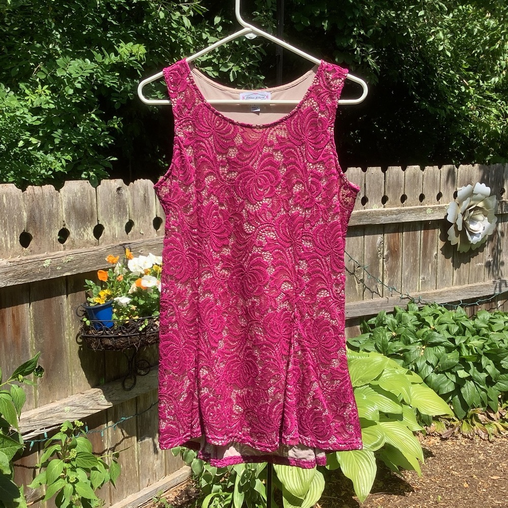 Lace swing cami